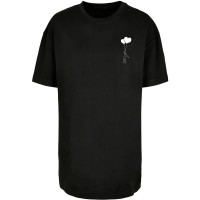 тениска,дамски,тениски,mc,clothes,love,in,the,air,short,sleeve,t,shirt,black,(black)