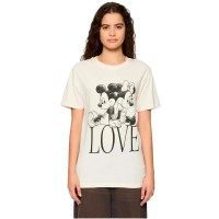 тениска,дамски,тениски,mc,clothes,minnie,loves,mickey,short,sleeve,t,shirt,pink,marshmallow