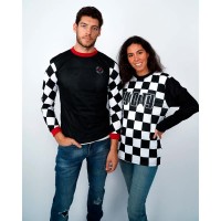 тениска,мъжки,тениски,дамски,тениски,by,city,dirt,track,long,sleeve,t,shirt,white,black,(white)