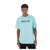 тениска,мъжки,тениски,hurley,the,box,short,sleeve,t,shirt,tropical,mist,heather,(blue)