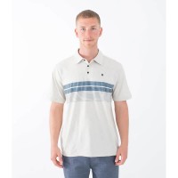 блуза,с,яка,мъжки,блузи,с,яка,hurley,slub,stripe,short,sleeve,polo,bone,(white)