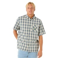 риза,с,къс,ръкав,мъжки,ризи,rip,curl,raw,energy,plaid,short,sleeve,shirt,beige,(bone)