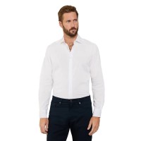 риза,с,дълъг,ръкав,мъжки,ризи,façonnable,voile,long,sleeve,shirt,white
