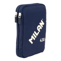 канцеларски,принадлежности,milan,filled,double,decker,pencil,case,430,since,1918,navy,blue,(blue)