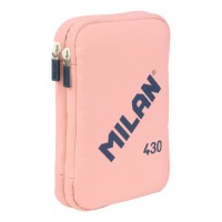канцеларски,принадлежности,milan,filled,double,decker,pencil,case,430,since,1918,pink
