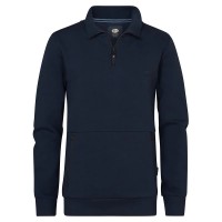 блуза,детски,блузи,petrol,industries,b,1050,swc323,half,zip,sweater,blue,(navy,blue)