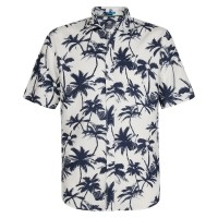 риза,с,къс,ръкав,мъжки,ризи,petrol,industries,m,1050,sis438,short,sleeve,shirt,beige,(navy,blue)