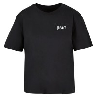 детска,тениска,мъжки,тениски,miss,tee,girls,peace,hand,short,sleeve,t,shirt,black
