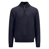 блуза,мъжки,пуловери,fynch,hatton,1513222,structure,half,zip,sweater,navy,(blue)