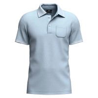 мъжки,блузи,с,яка,fynch,hatton,2,tone,mercerized,short,sleeve,polo,summer,breeze,(blue)