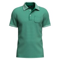 мъжки,блузи,с,яка,fynch,hatton,2,tone,mercerized,short,sleeve,polo,jade,(green)