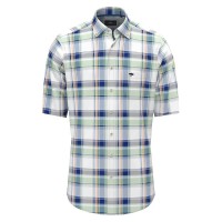 карирана,риза,дамски,ризи,мъжки,ризи,fynch,hatton,colorful,combi,checks,long,sleeve,shirt,green,(strong,blue)