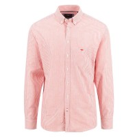 риза,с,дълъг,ръкав,дамски,ризи,мъжки,ризи,fynch,hatton,classic,stripe,long,sleeve,shirt,pink,(poppy,red)