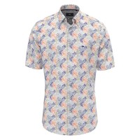 риза,с,къс,ръкав,дамски,ризи,мъжки,ризи,fynch,hatton,multicolor,slub,print,short,sleeve,shirt,grey,(sunny,orange)