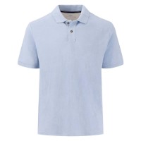 мъжки,блузи,с,яка,fynch,hatton,slub,short,sleeve,polo,blue,(summer,breeze)