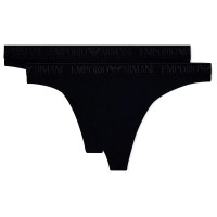 дамско,бельо,дамски,бикини,и,танкини,emporio,armani,ew000402,af10891,thong,2,units,black,(black,black)