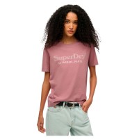 тениска,дамски,тениски,superdry,venue,metallic,relaxed,fit,short,sleeve,t,shirt,grape,shake,purple,(pink)