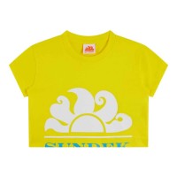 тениска,мъжки,тениски,дамски,тениски,sundek,crop,short,sleeve,t,shirt,yellow,(buttercup,01)