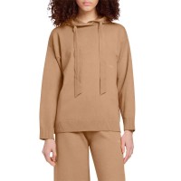 блуза,дамски,пуловери,дамски,плетени,дрехи,sundek,felpa,hoodie,sweater,desert,(brown)