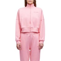 блуза,дамски,блузи,sundek,felpa,logo,full,zip,sweatshirt,peach