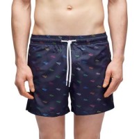 бански,гащета,мъжки,бански,костюми,sundek,monogram,swimming,shorts,blue,(black)