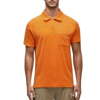 дамски,блузи,с,яка,мъжки,блузи,с,яка,sundek,short,sleeve,polo,orange,(marigold)