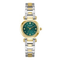 часовник,часовници,guess,ginger,woman,watch,golden,(bicoloured)