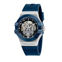 часовник,часовници,maserati,potenza,automatic,watch,blue