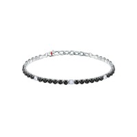 бижутерия,sector,tennis,sann50,bracelet,silver,(black)