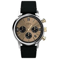 часовник,часовници,timex,marlin,vegan,watch,golden,(black)