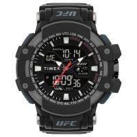 часовник,часовници,timex,ufc,colossus,watch,black,(black,resin)