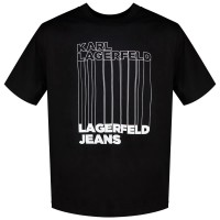 тениска,мъжки,тениски,karl,lagerfeld,reg,barcode,short,sleeve,t,shirt,black,(black)