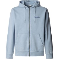 блуза,мъжки,пуловери,pepe,jeans,terrel,full,zip,sweatshirt,blue,(soho,blue)