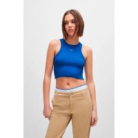 потник,дамски,топове,hugo,50511450,blue,sleeveless,top,blue,(open,blue)