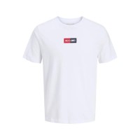 тениска,мъжки,тениски,jack,&,jones,pan,short,sleeve,t,shirt,white