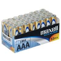 батерии,maxell,box,32,batteries,lr03,aaa,multicolor,(black)