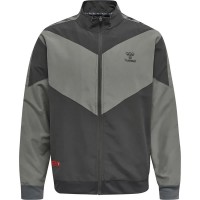 яке,футболни,анцузи,hummel,pro,grid,walk,out,tracksuit,jacket,forged,iron,quiet,shade