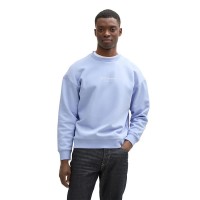 блуза,мъжки,пуловери,tom,tailor,relaxed,printed,sweatshirt,brunnera,blue,(blue)