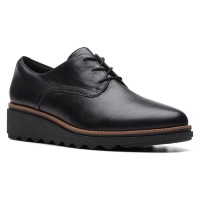 обувки,дамски,обувки,clarks,shoes,sharon,rae,wide,shoes,black,(black,leather)