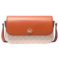 чанти,за,през,рамо,michael,kors,35f4gtvc1b,crossbody,brown,(vainilla)