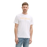 тениска,мъжки,тениски,tom,tailor,1046875,printed,short,sleeve,t,shirt,white
