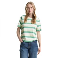 тениска,мъжки,тениски,дамски,тениски,tom,tailor,cotton,boxy,crew,neck,short,sleeve,t,shirt,green,(green,mint,stripe)