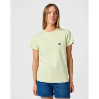 тениска,дамски,тениски,wrangler,112362577,regular,fit,short,sleeve,t,shirt,yellow,(seafoam,green)