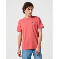 тениска,мъжки,тениски,wrangler,sign,off,regular,fit,short,sleeve,t,shirt,orange,(nantucket)