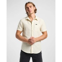 риза,с,къс,ръкав,дамски,ризи,мъжки,ризи,lee,leesure,regular,fit,short,sleeve,shirt,beige,(pioneer,ecru)