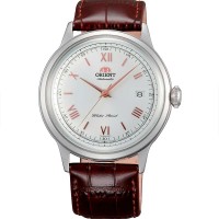 часовник,часовници,orient,watches,classic,bambino,v2,41,mm,watch,silver,(brown,light,grey,pink,mineral)