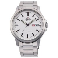 часовник,часовници,orient,watches,contemporary,conmuter,42,mm,watch,silver,grey,light,grey,mineral,(silver)