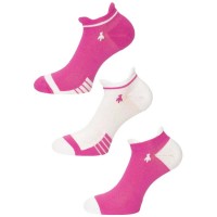 чорапи,мъжки,чорапи,дамски,чорапи,green,lamb,low,ankle,socks,3,pairs,white,pink,(raspberry,pink,white)