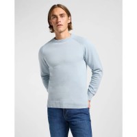 блуза,мъжки,пуловери,дамски,пуловери,lee,clean,raglan,sweater,grey,(concrete,gray)