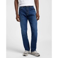 дънки,мъжки,панталони,дамски,панталони,lee,straight,fit,fit,extreme,motion,jeans,blue,(midmoor)